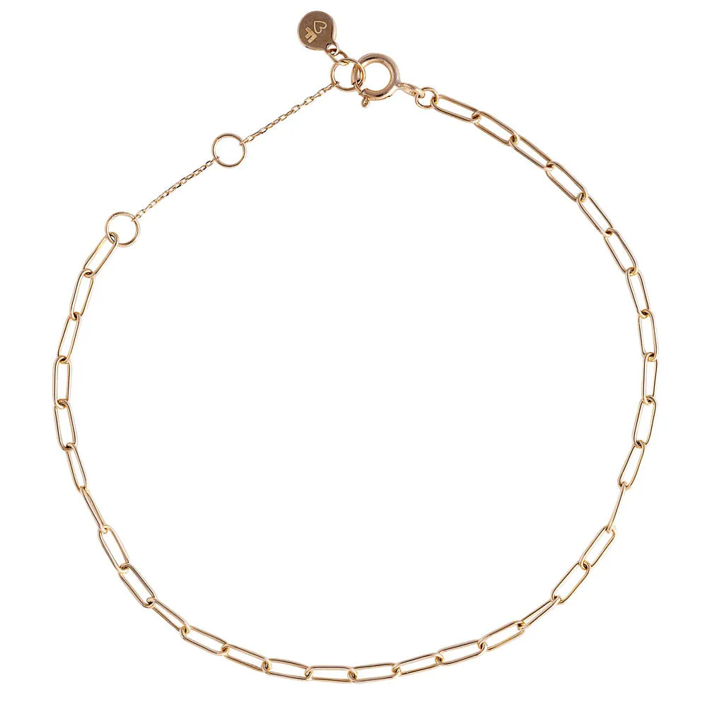 14K GOLD COCO BRACELET