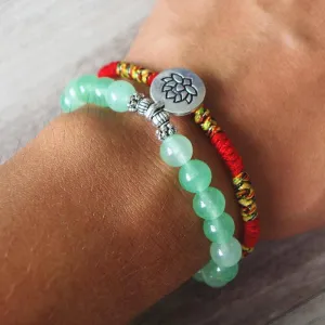 2 Piece Yoga Chakra Mala Bracelet Set