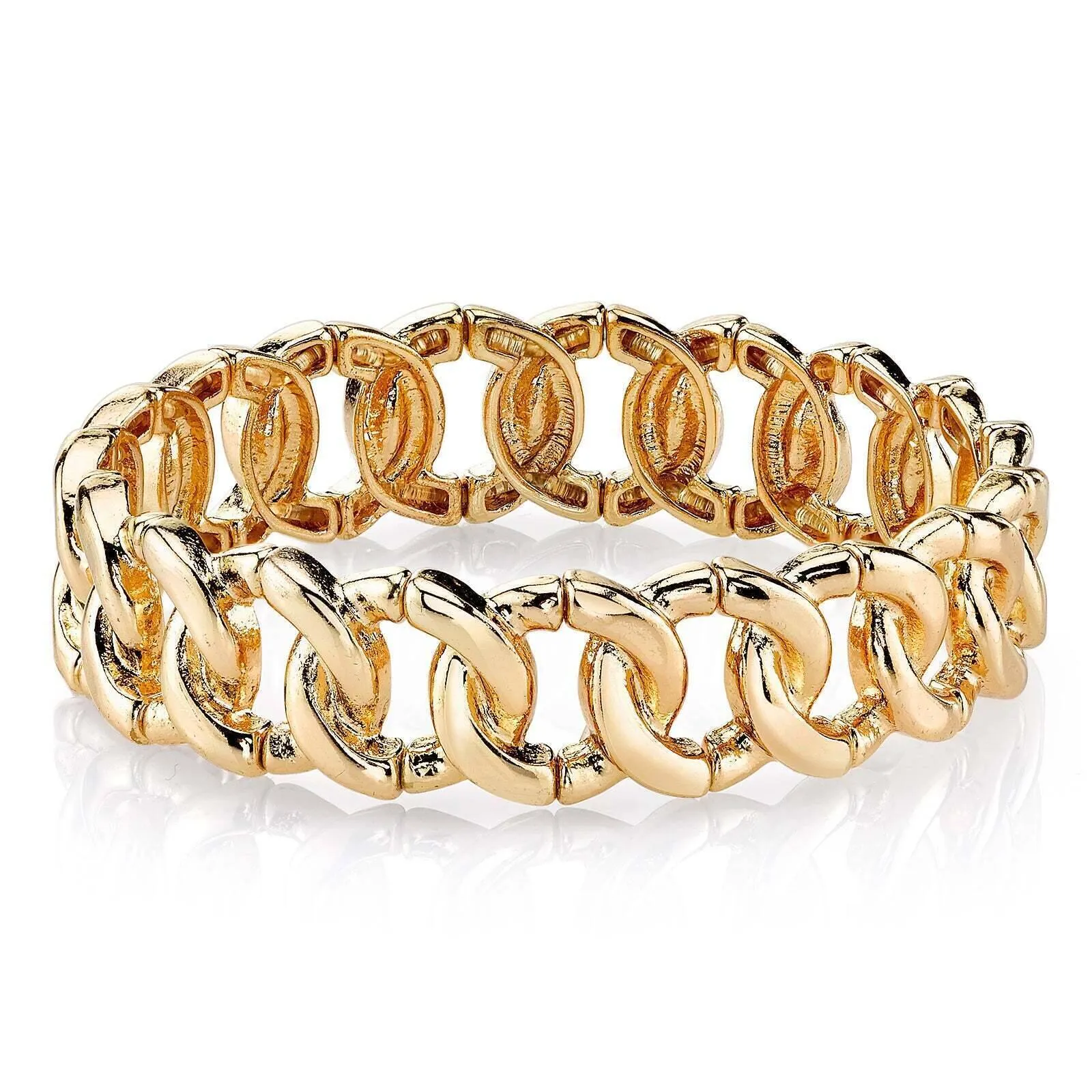 2028 Jewelry Modern Link Stretch Link Bracelet