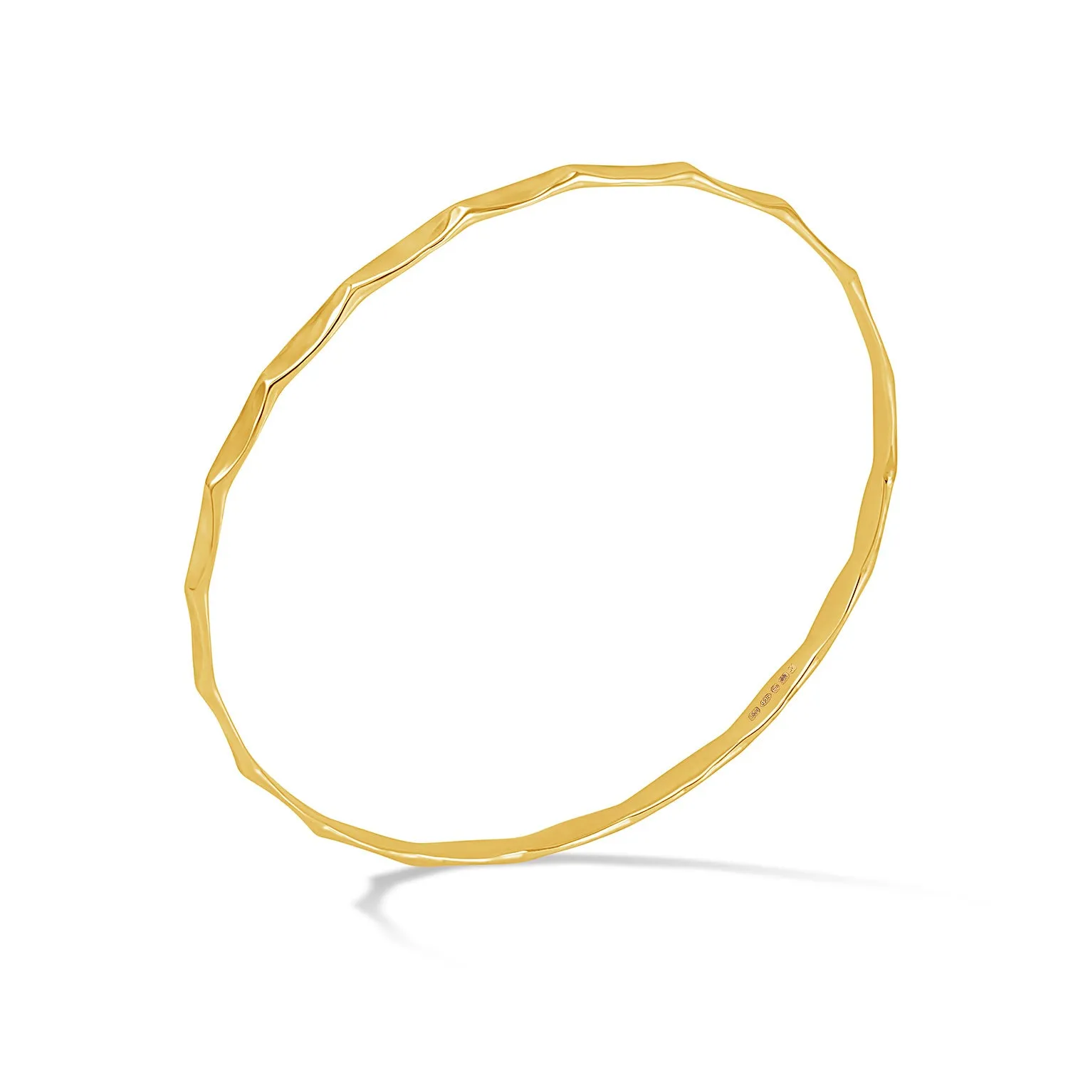 3mm Scalloped Nomad Bangle