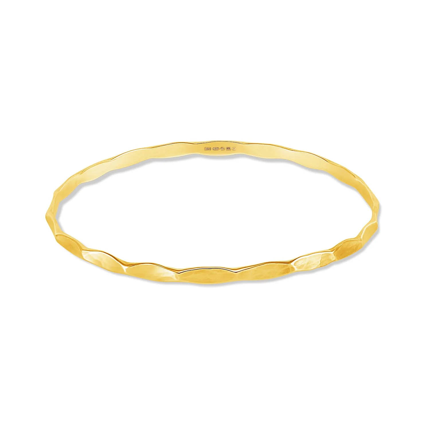 3mm Scalloped Nomad Bangle