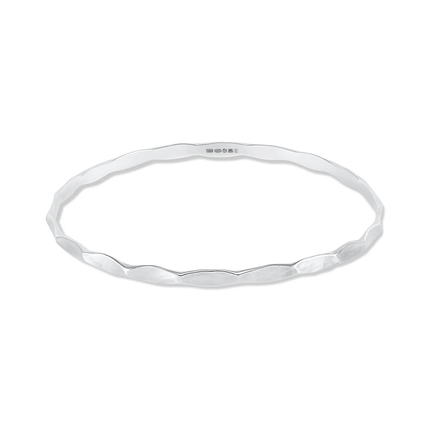 3mm Scalloped Nomad Bangle