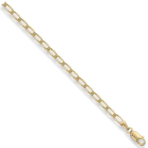 9ct Yellow Gold 3mm Rada Bracelet