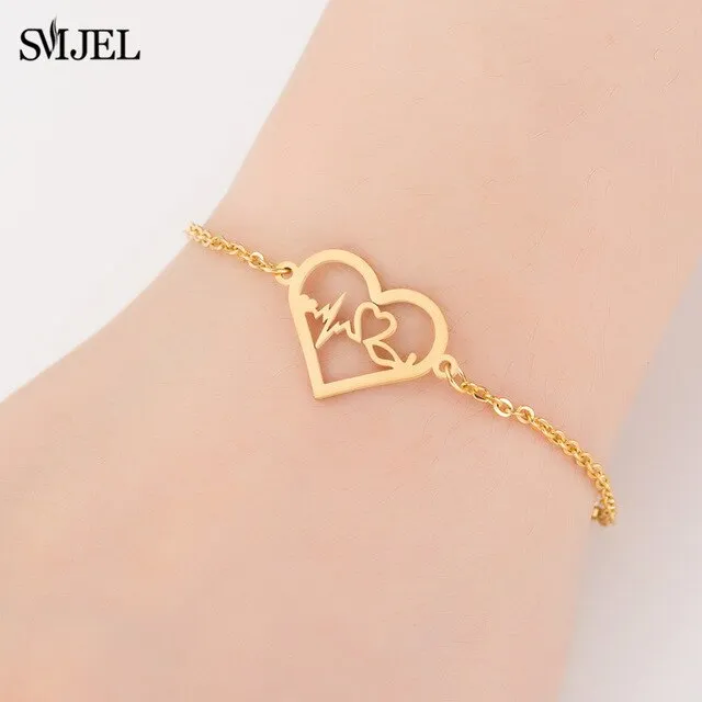 Adjustable Gold Bracelets Kids Gift