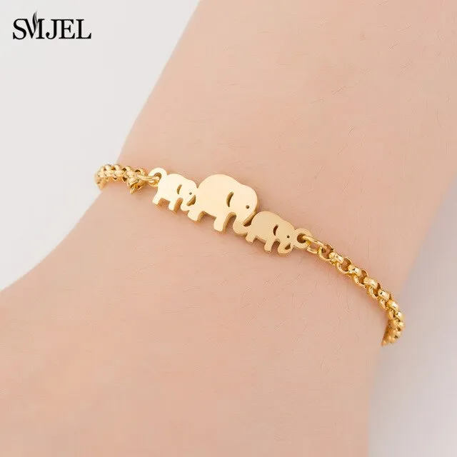 Adjustable Gold Bracelets Kids Gift