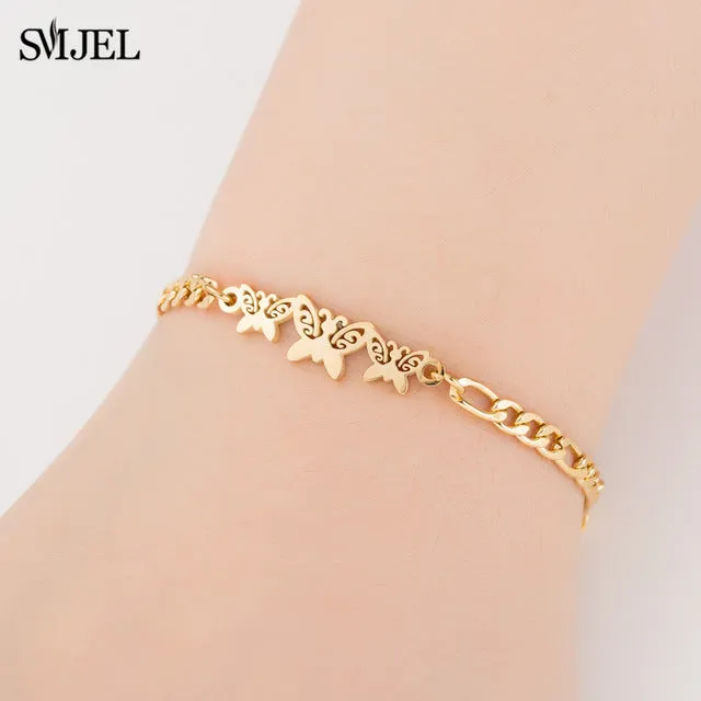 Adjustable Gold Bracelets Kids Gift