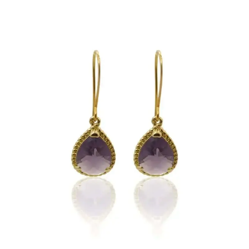 Amethyst Exquisite Earrings