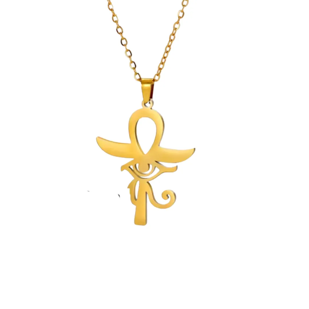 Ankh & Eye of Horus Necklace