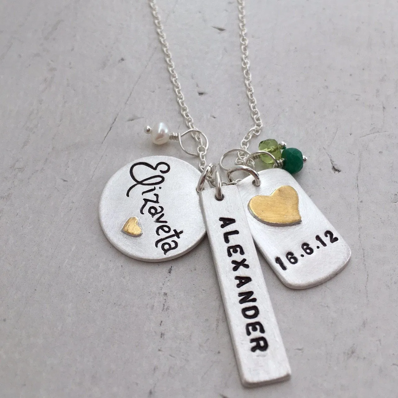 Anniversary Tag Necklace