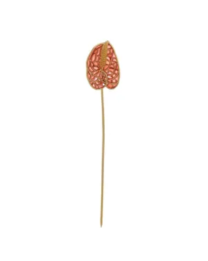 Anthurium Lapel Pin