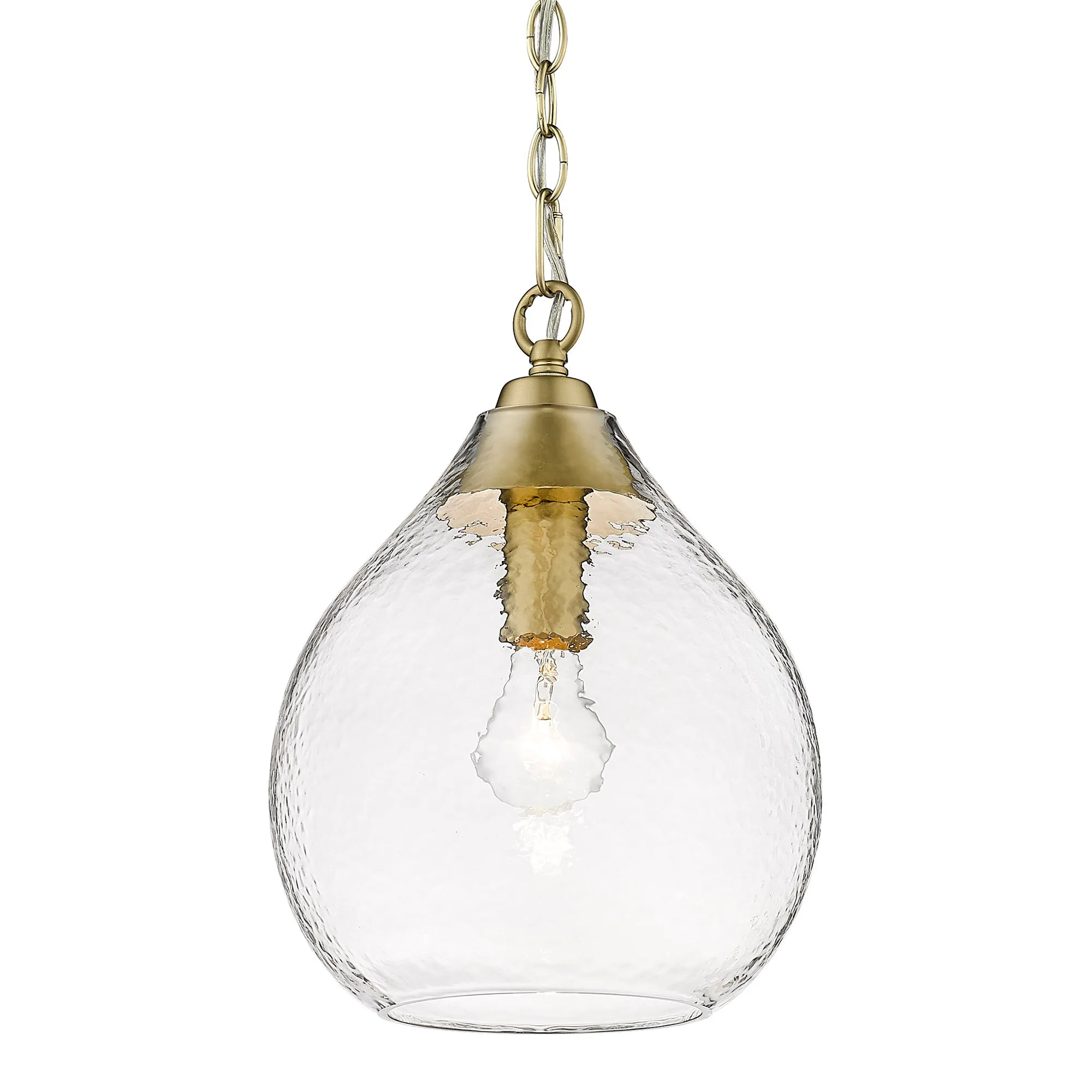 Ariella Small Pendant in Brushed Champagne Bronze