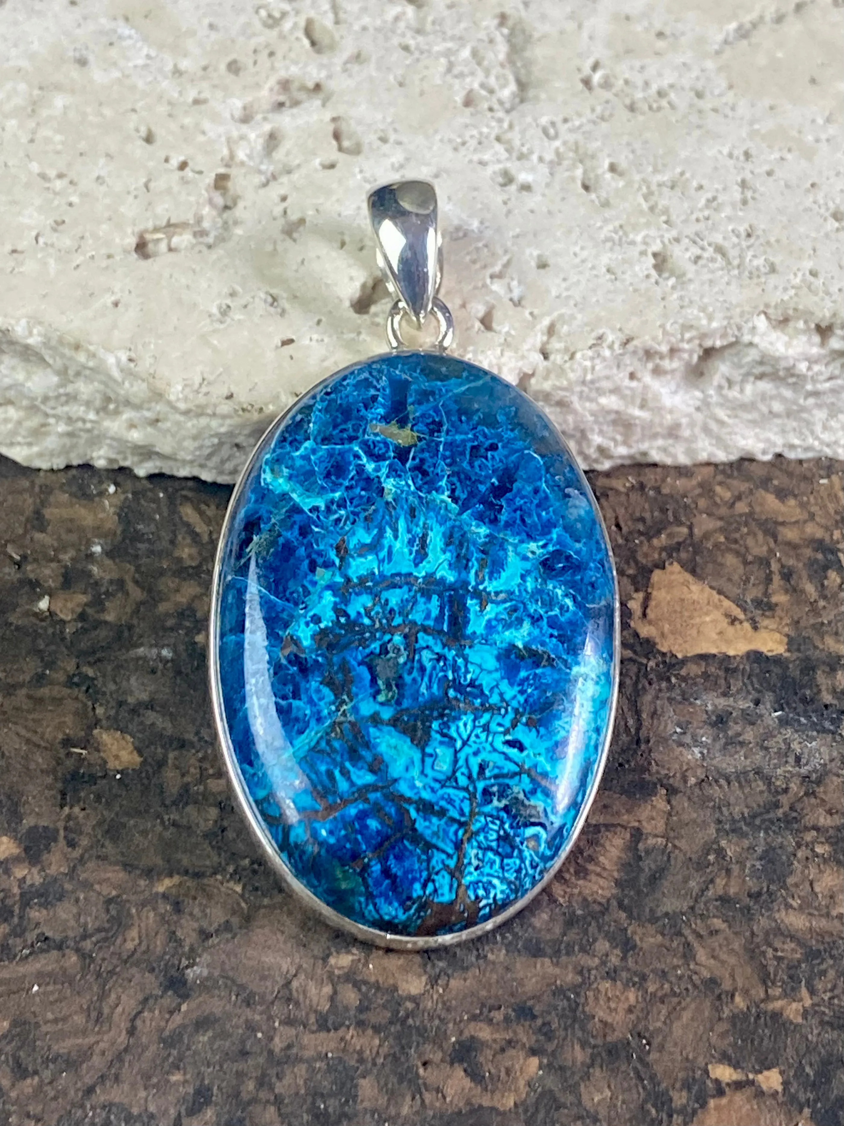 Azurite Pendants