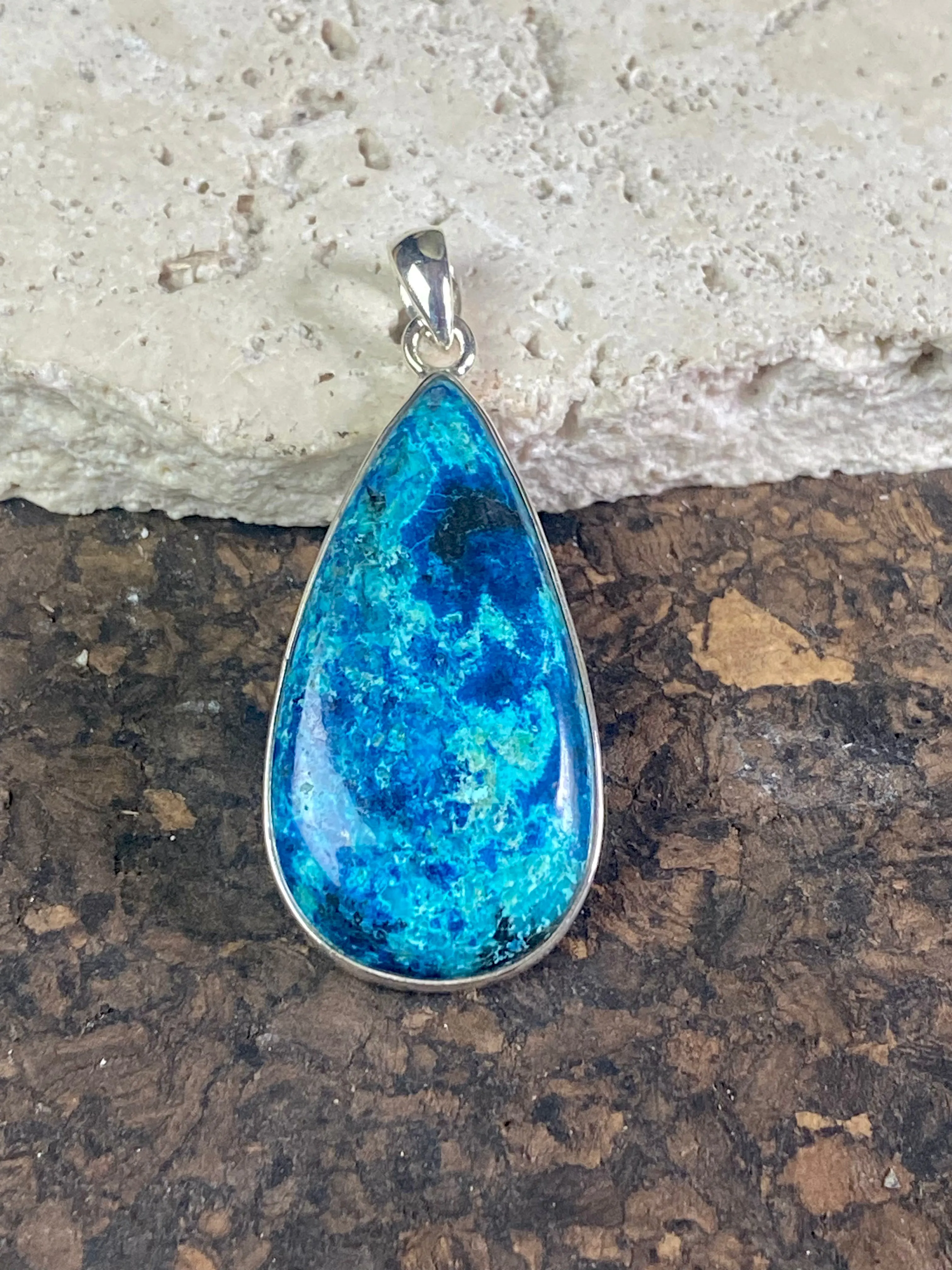 Azurite Pendants