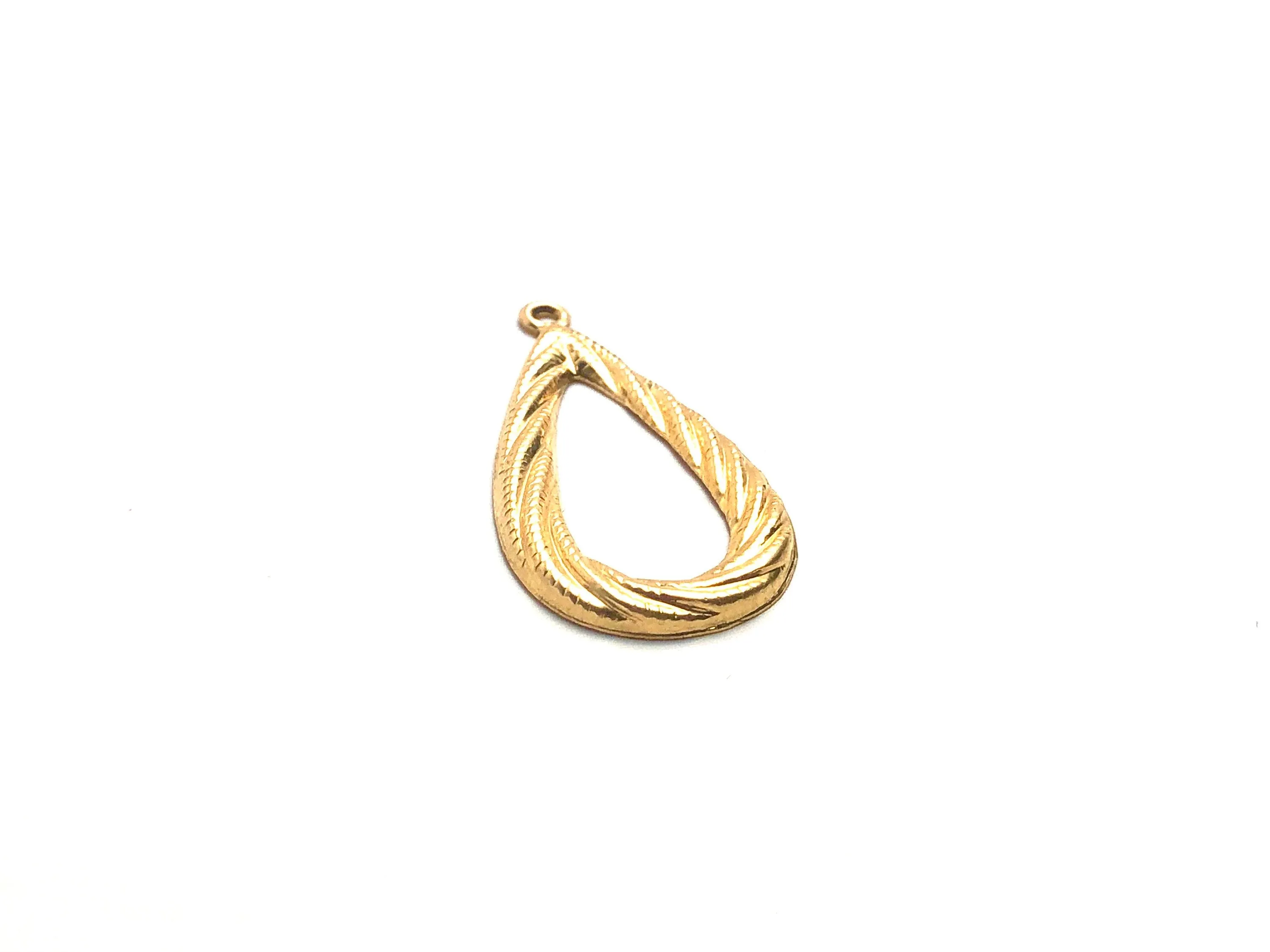 Beautiful 14kgf teardrop , 14k Gold Filled , Sku#1438