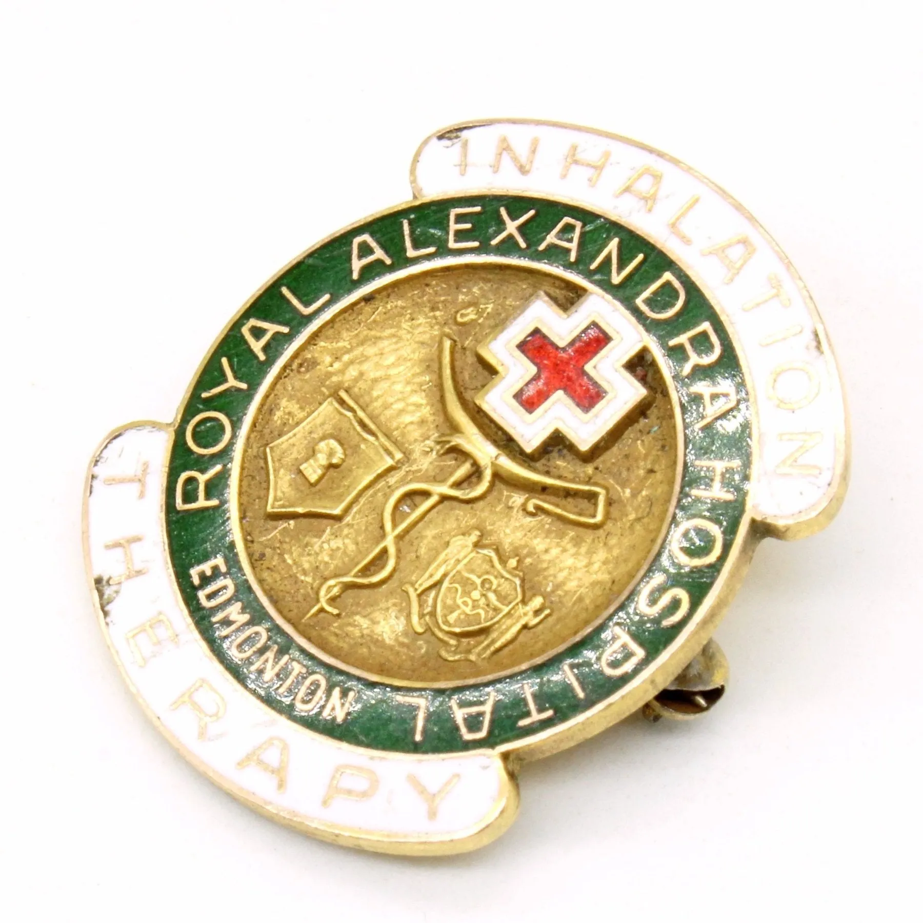 'Birks' 10k Yellow Gold Royal Alexander Hospital Pin