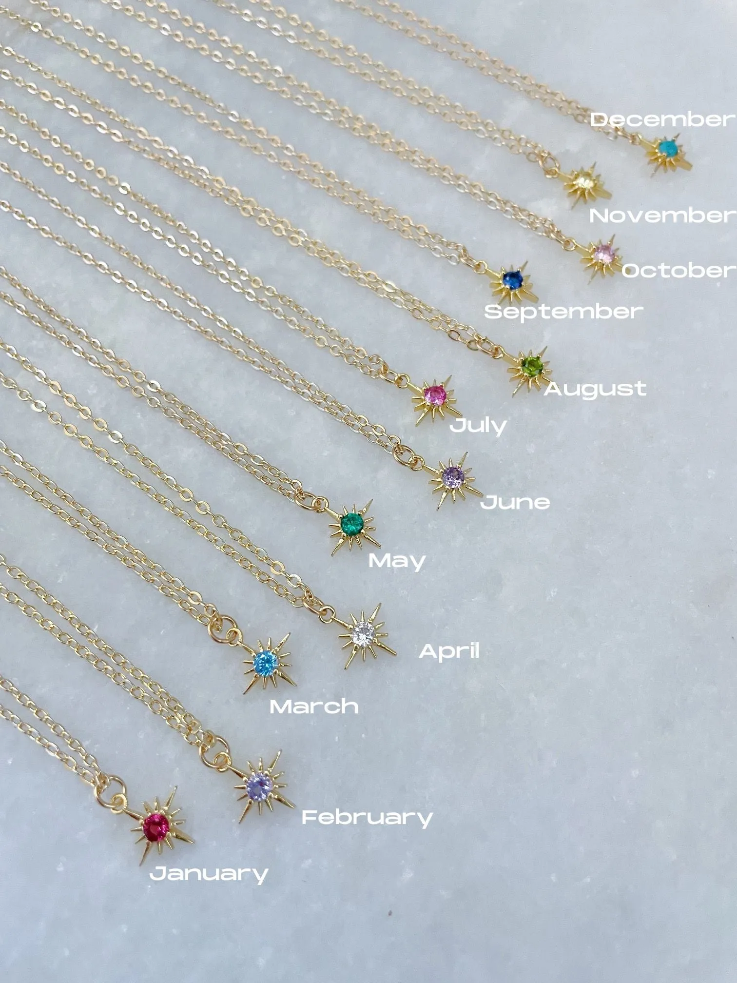 Birthstone Necklace