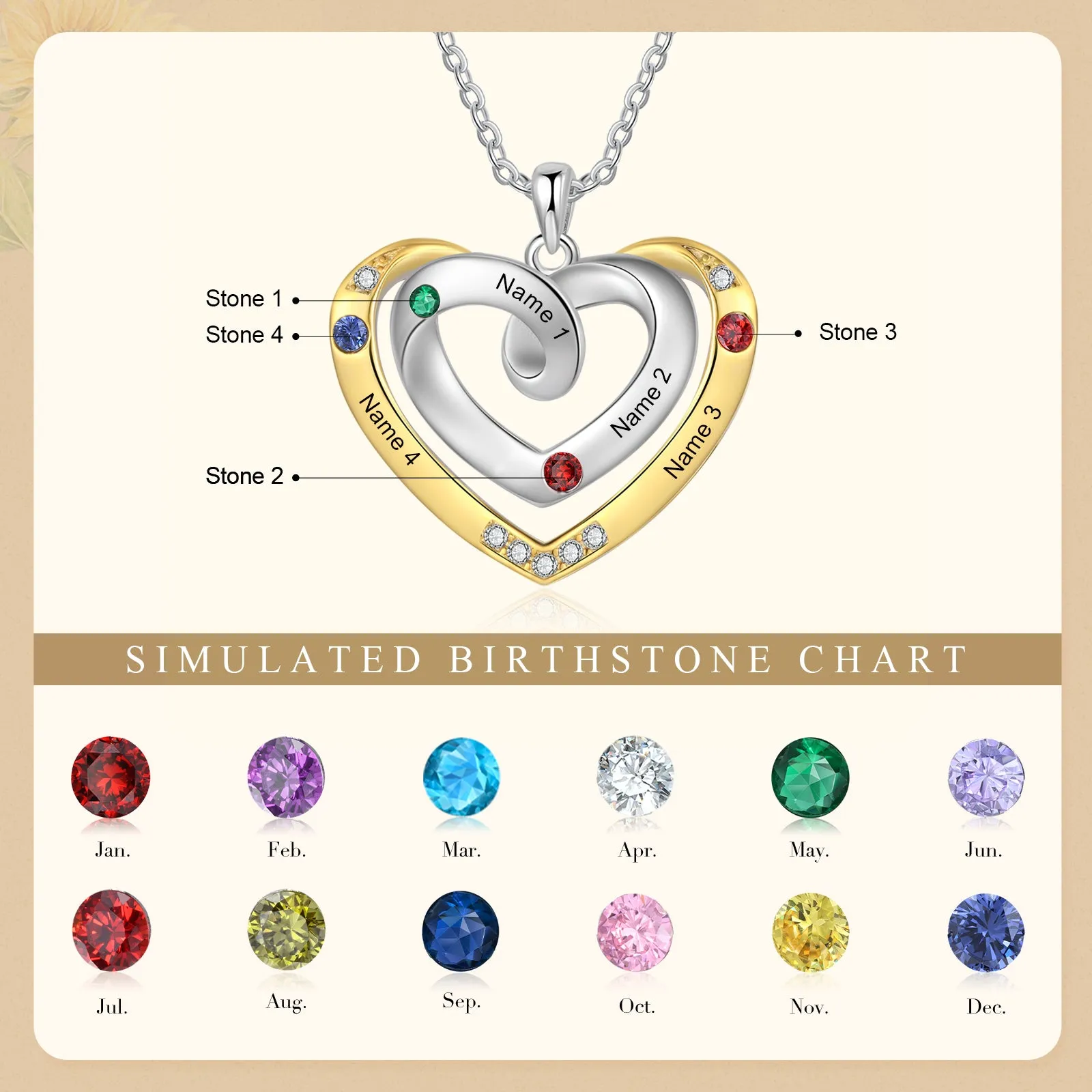 Birthstone Necklace