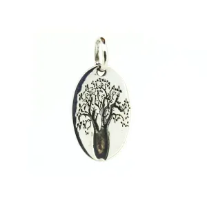 Boab Tree Sterling Silver Pendant