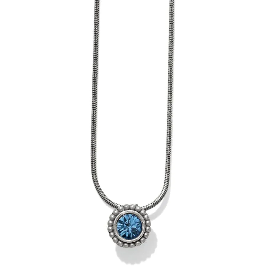 Brighton | Twinkle Crystal Pendant Necklace in Sapphire