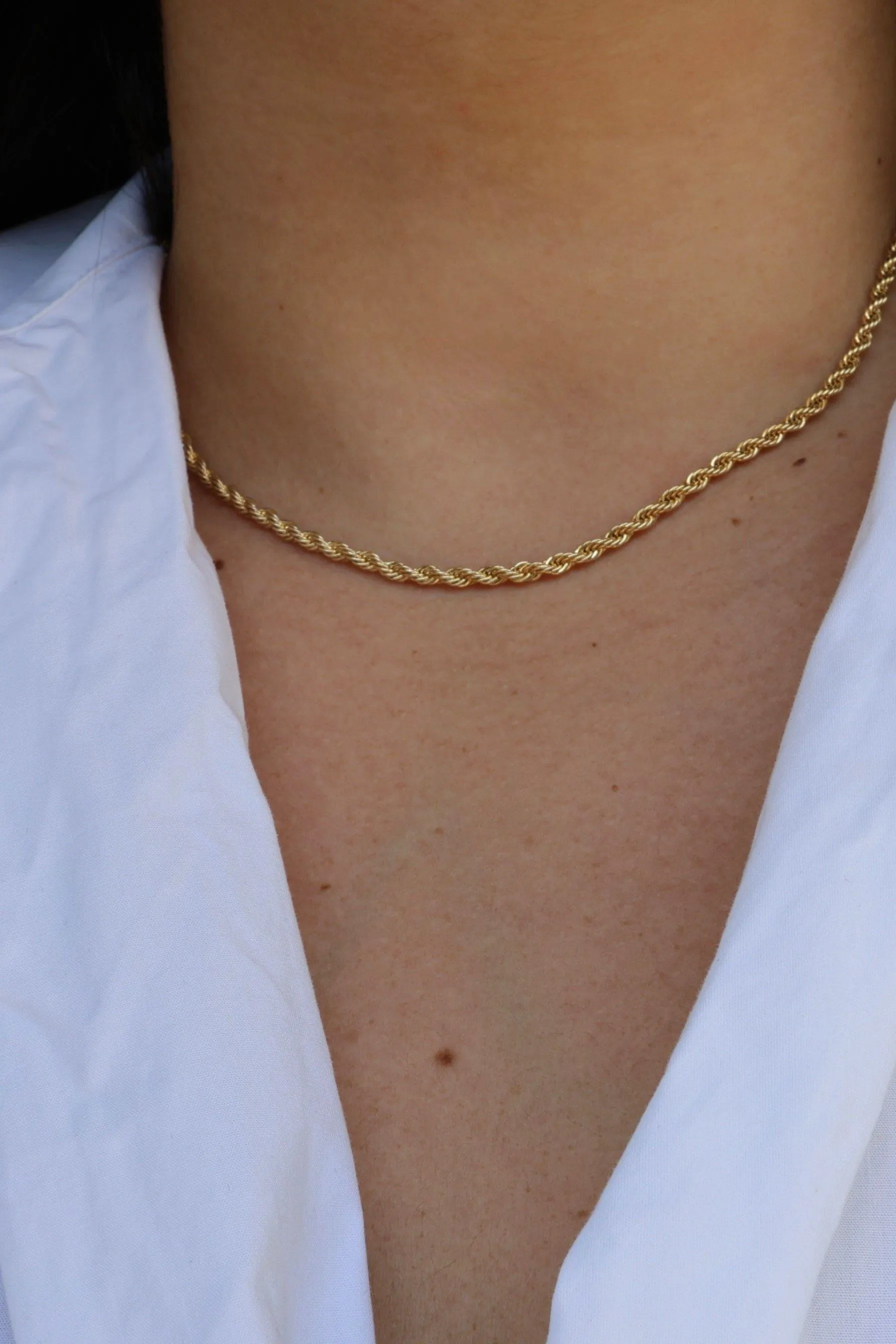 Classic Gold Link Necklace