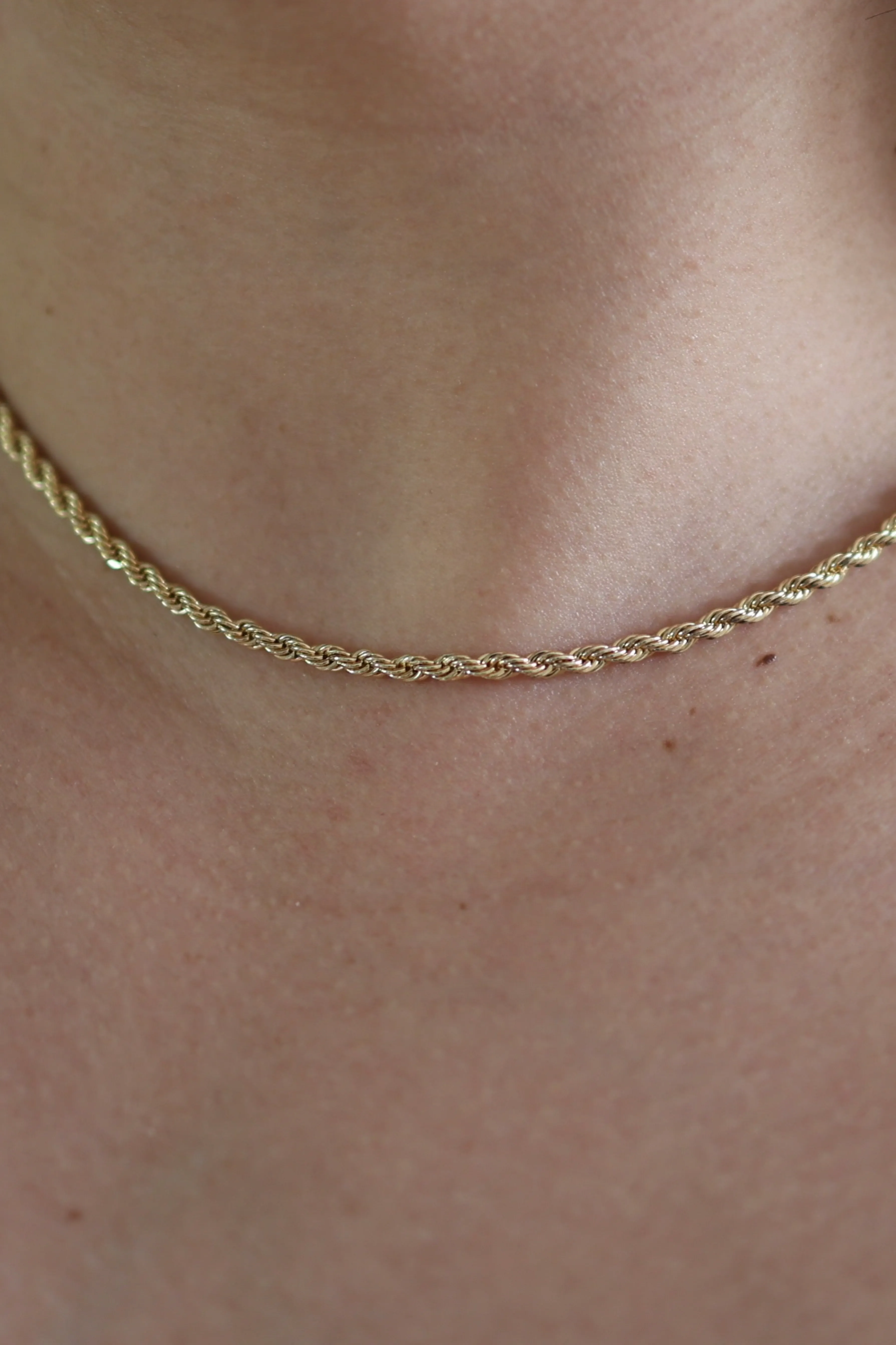 Classic Gold Link Necklace