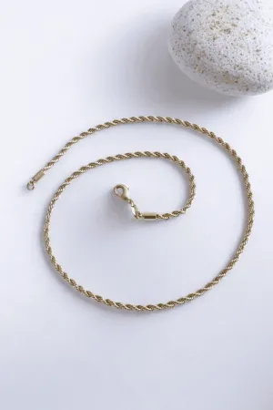 Classic Gold Link Necklace