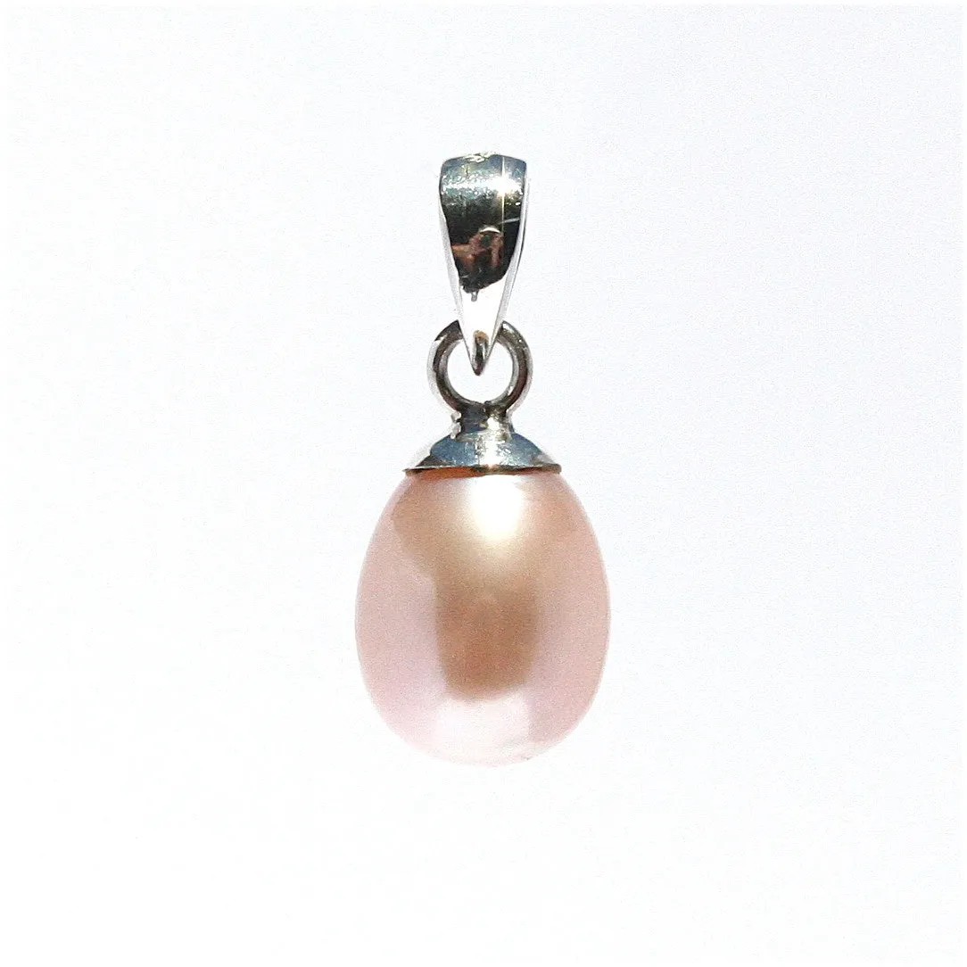 Classic Pink Pearl Pendant