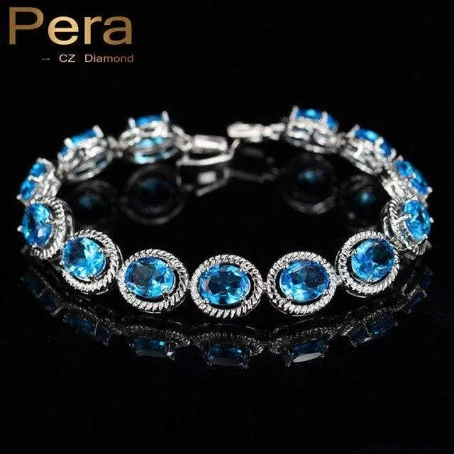 Cubic Zirconia Stone Bangle / Bracelet For Women