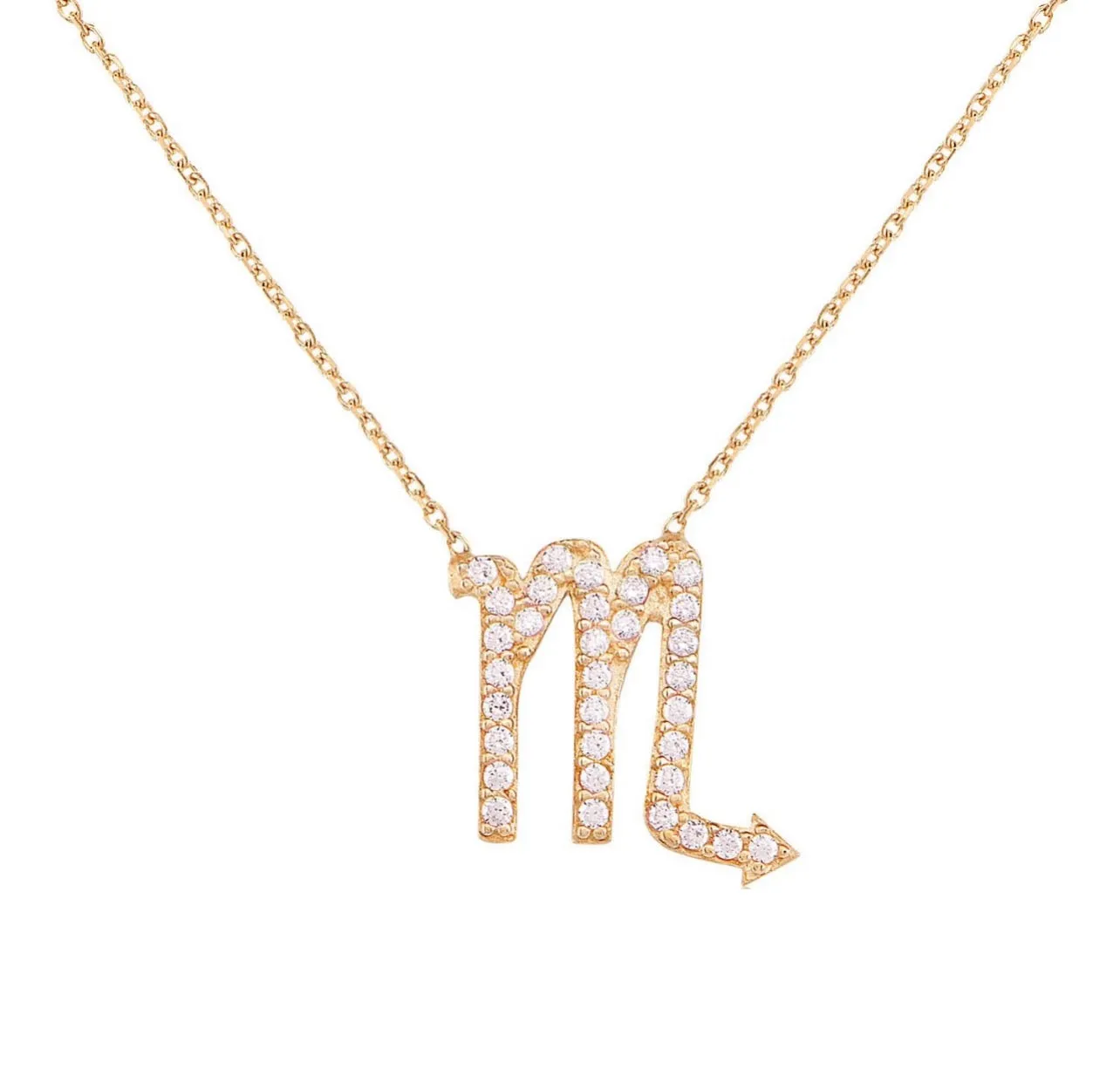 CZ Zodiac Necklaces