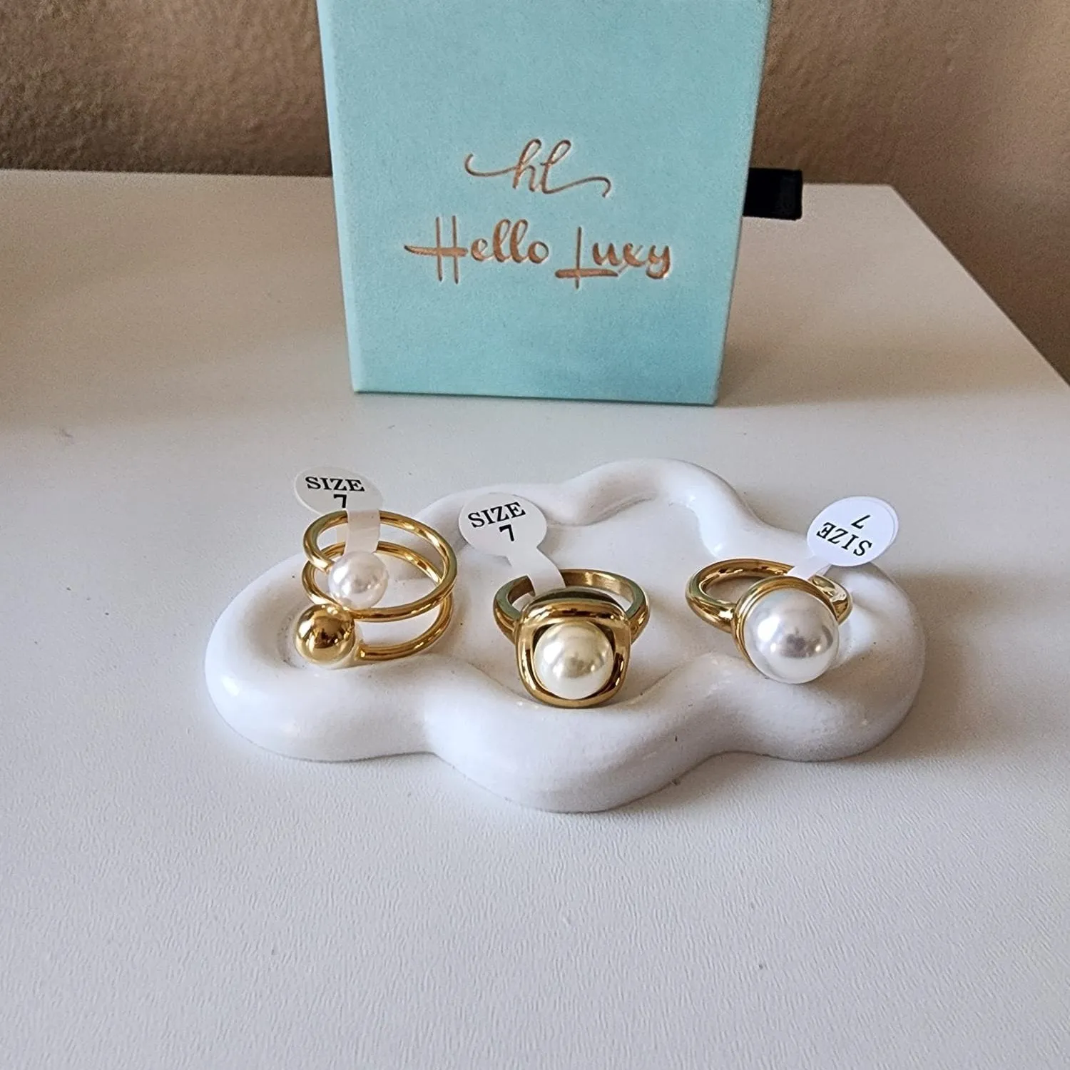 Dottie Spiral Ring