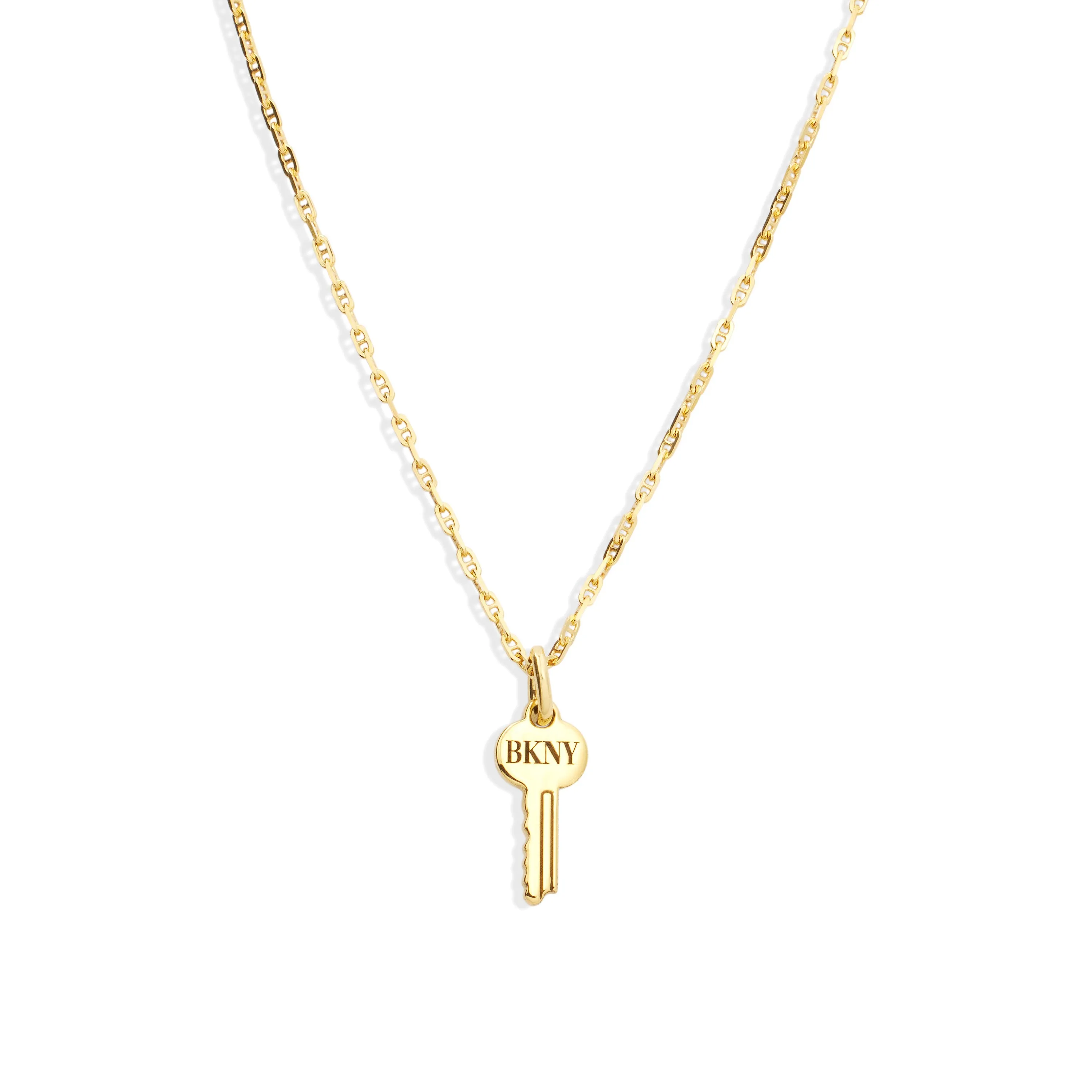 Engravable Key Necklace