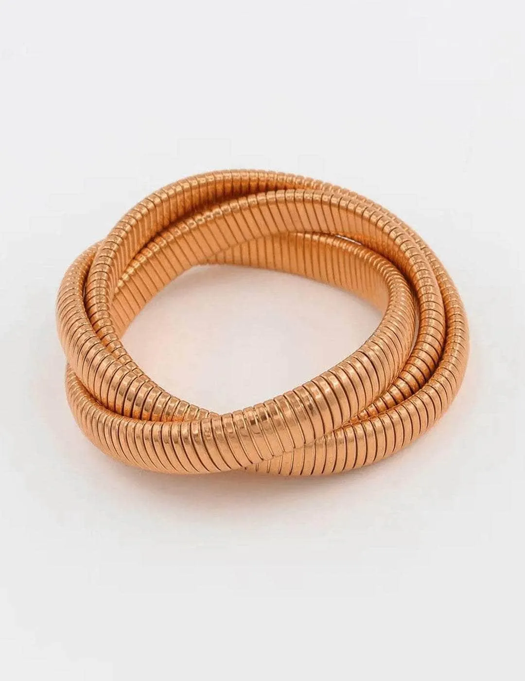 Erica J Fernandes In Triple Layer Wrap Stretchable Bracelet