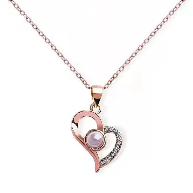 EternaHeart Projection Necklace