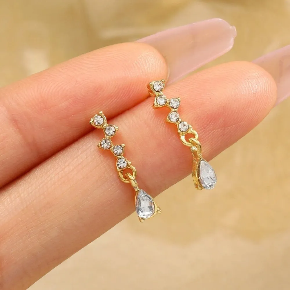 Exquisite Water Drop Shaped Earrings