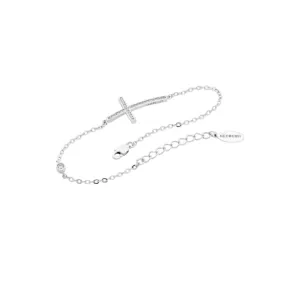 Georgini Sterling Silver Cross Bracelet