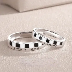 Gift for Pianist Couple Rings Set for two