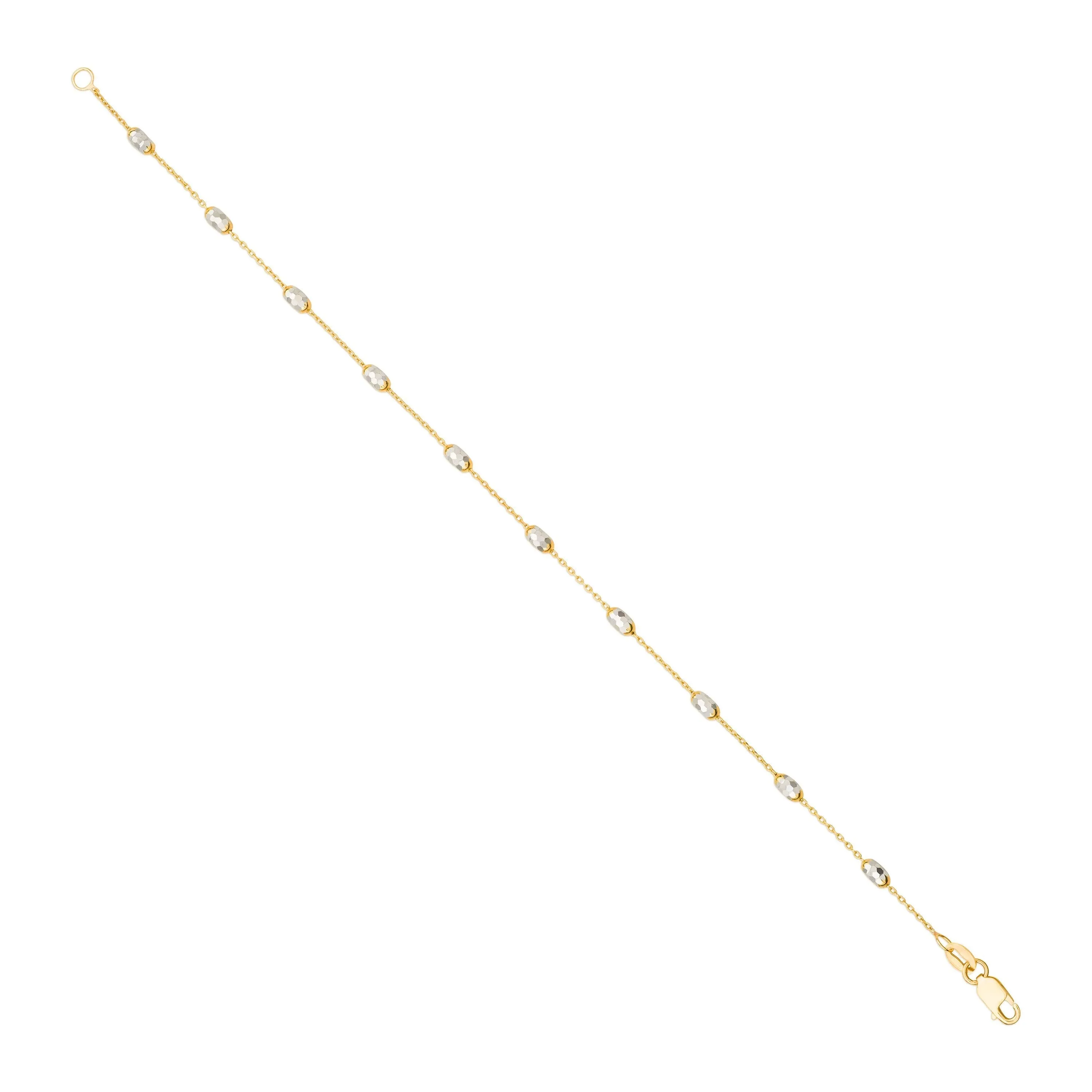 Gold Bead Bracelet