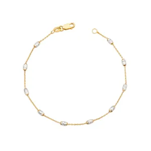 Gold Bead Bracelet