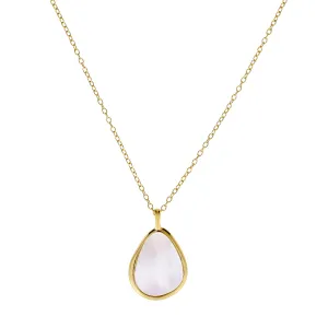 Gold Vermeil & Mother of Pearl Pendant