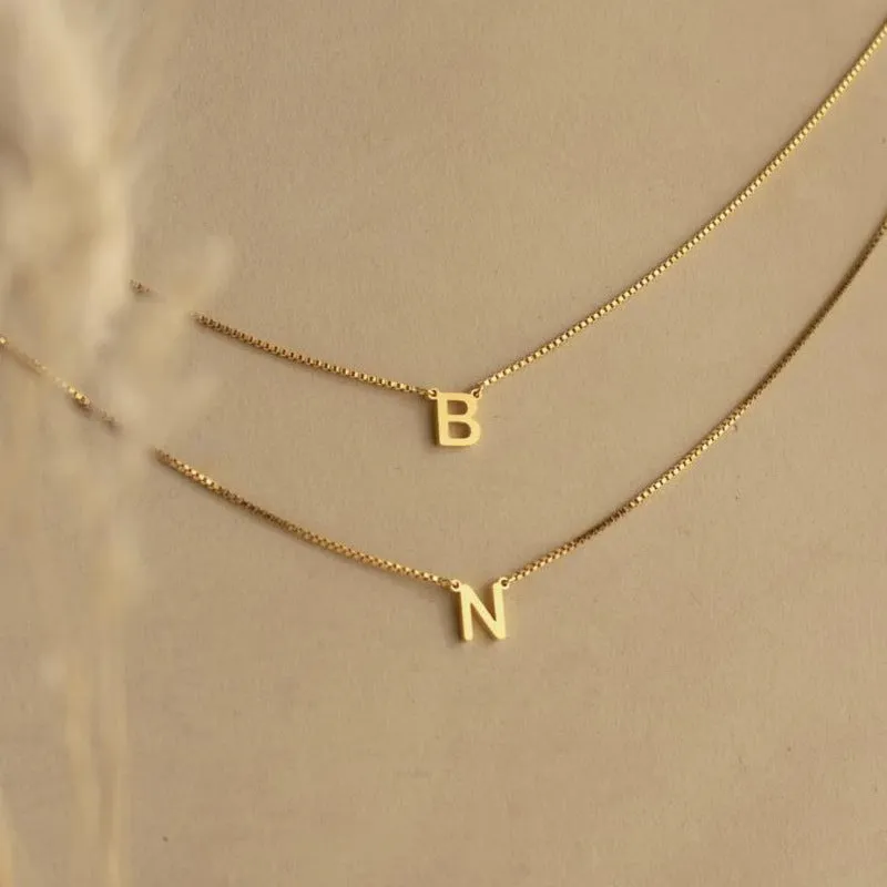 Hot Ins Style Layer Personalized Name Word Necklace