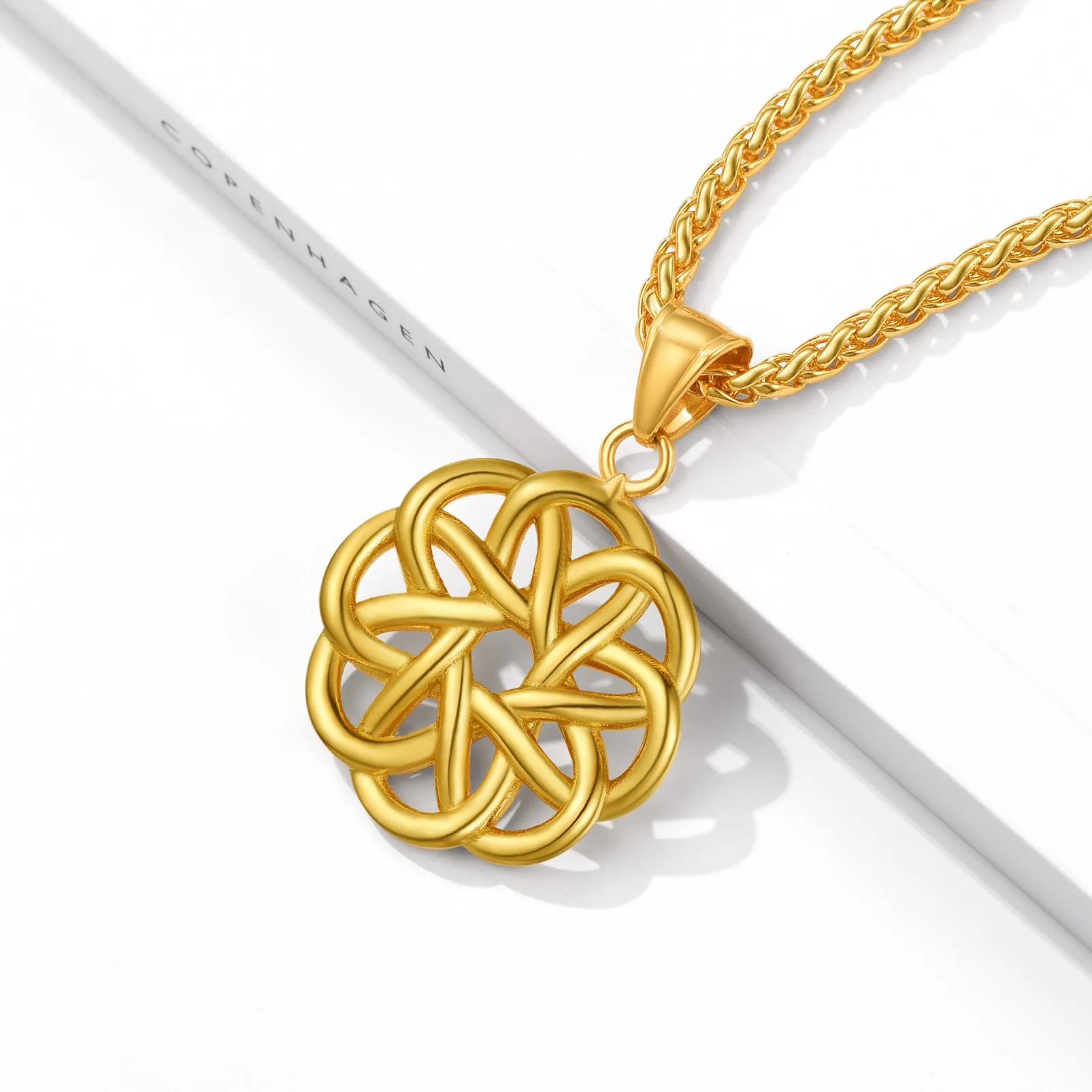 Irish Celtic Knot Necklace For Women/Men