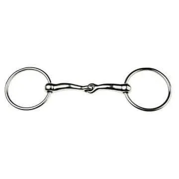 Jp Korsteel Jointed Loose Ring Snaffle Bit