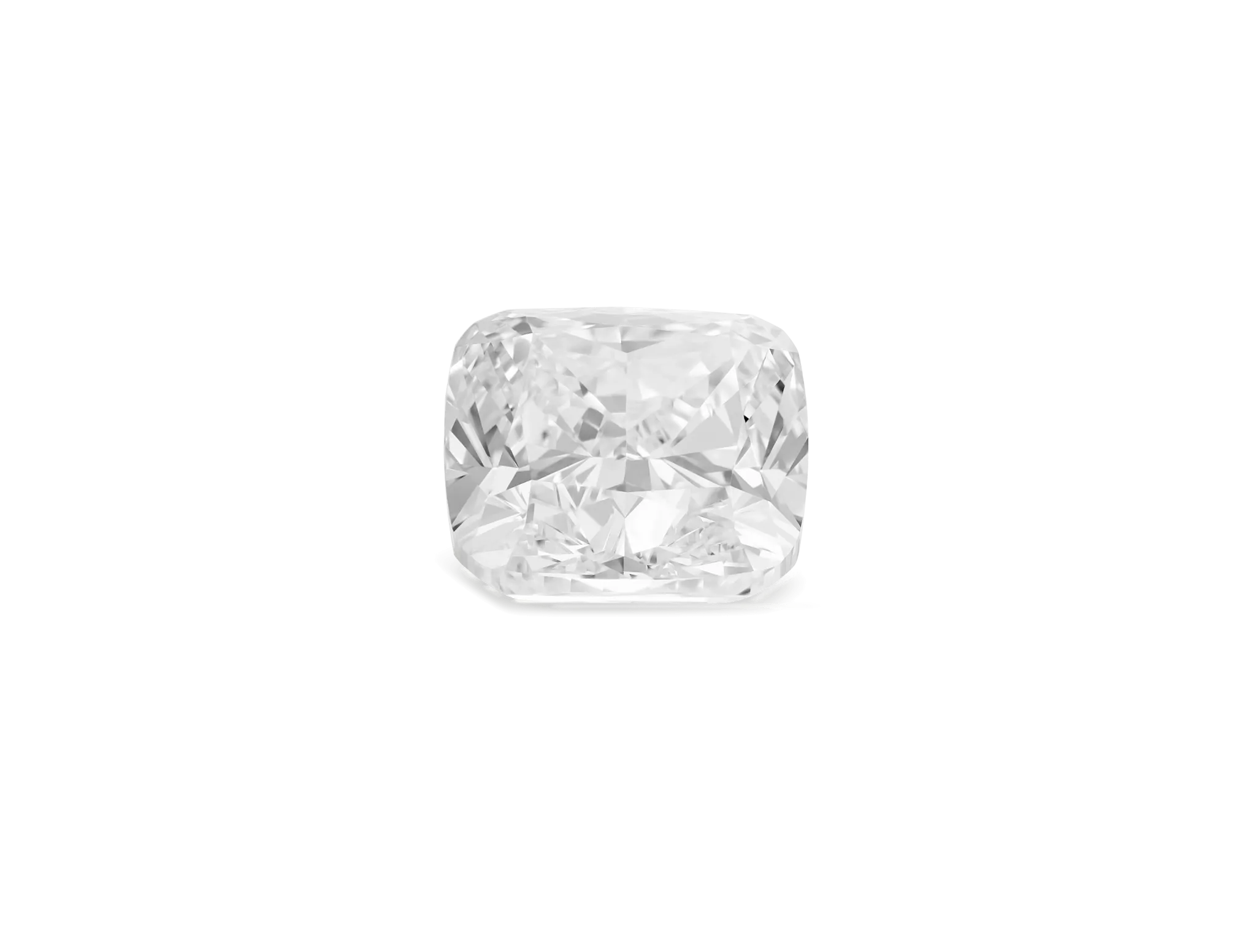 Lab-Grown Loose 2½ct. Cushion Cut Diamond | White