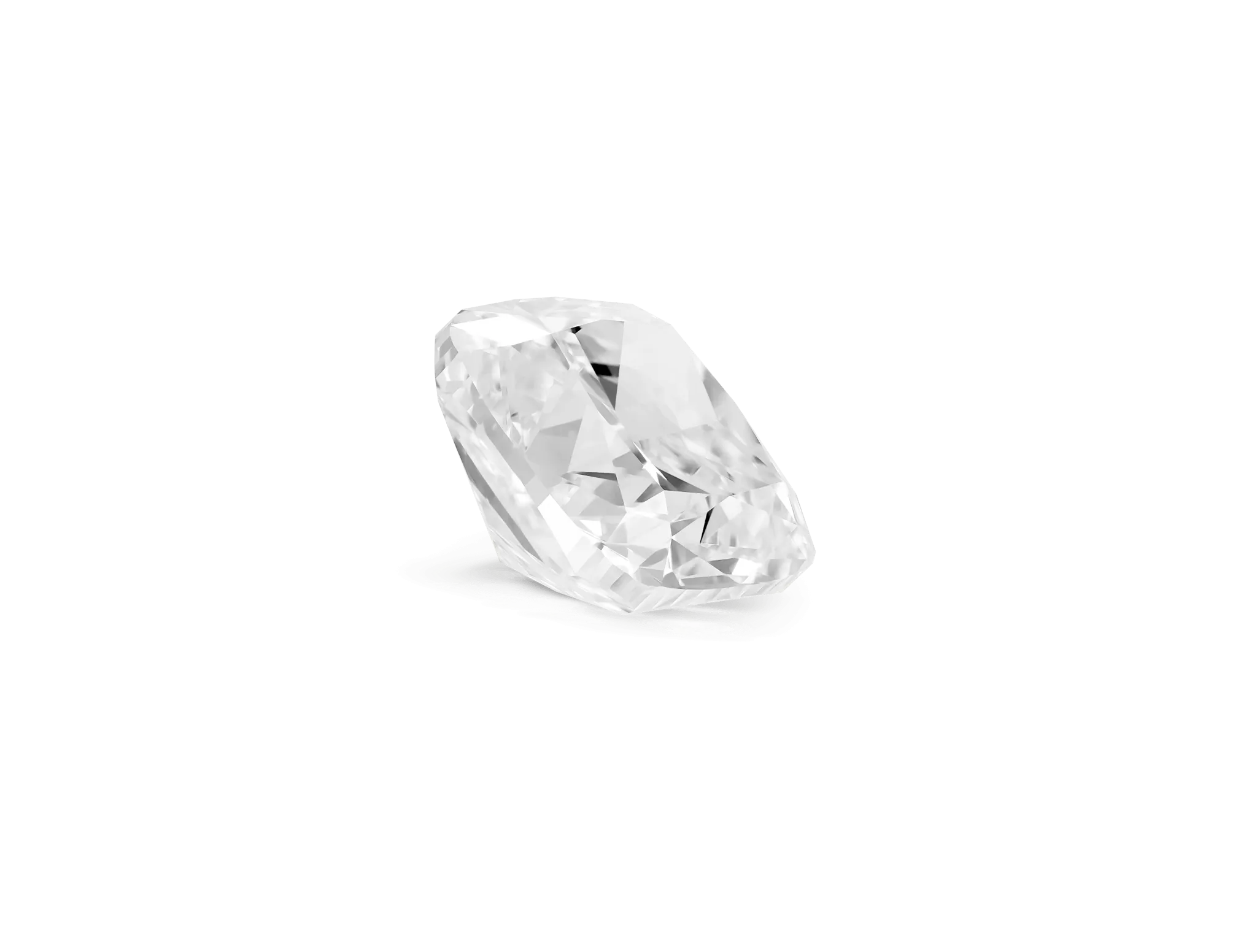 Lab-Grown Loose 2½ct. Cushion Cut Diamond | White