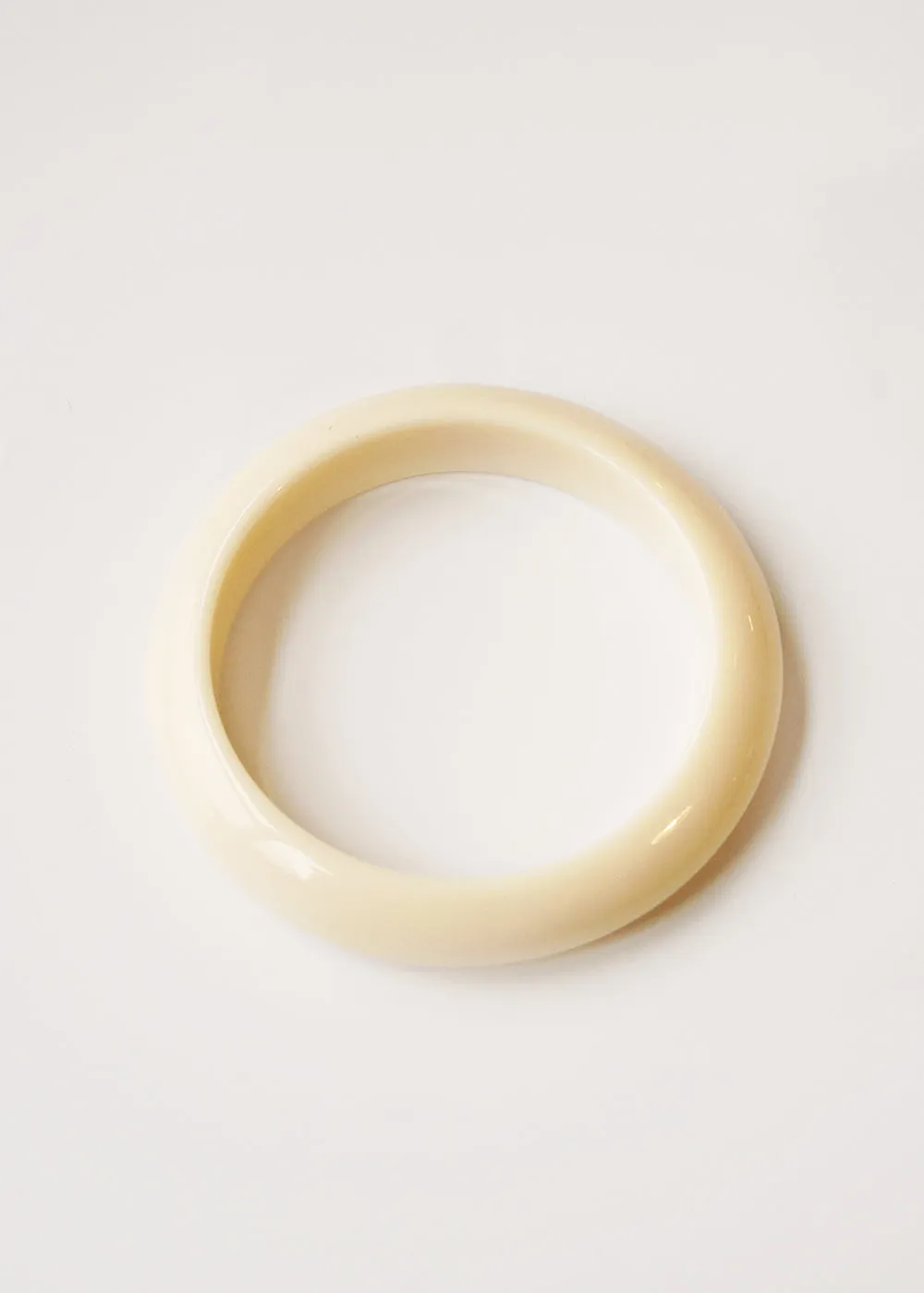 LOIS RESIN BANGLE - CREAM