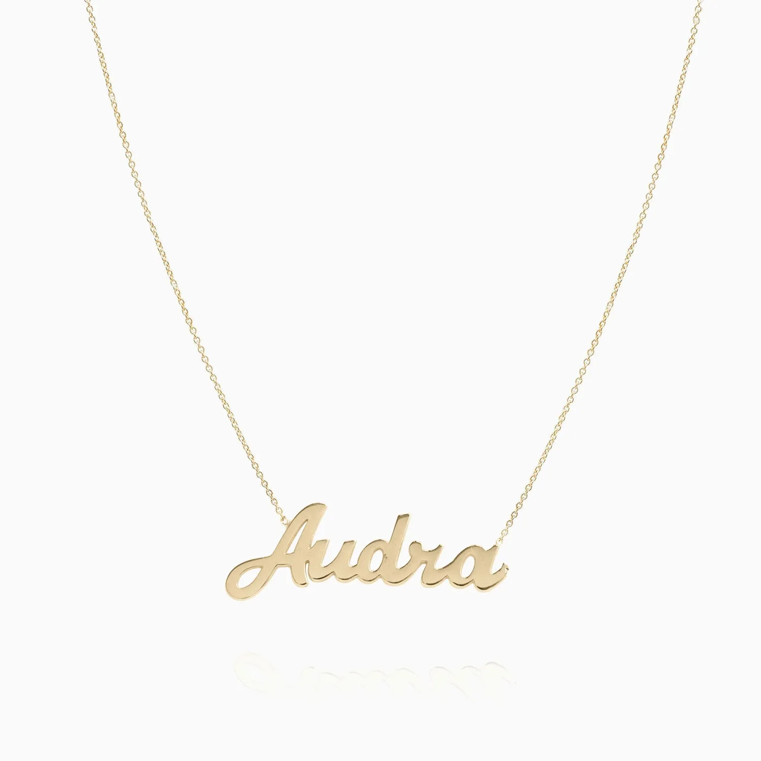 Love Letters Gold Custom Name Necklace