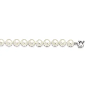 Majestik White Shell Pearl Necklace