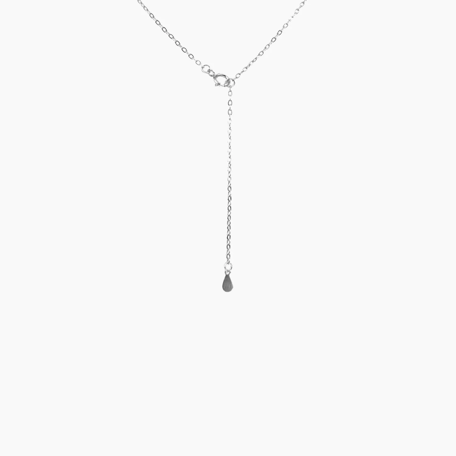 Meg Station Necklace (Silver)