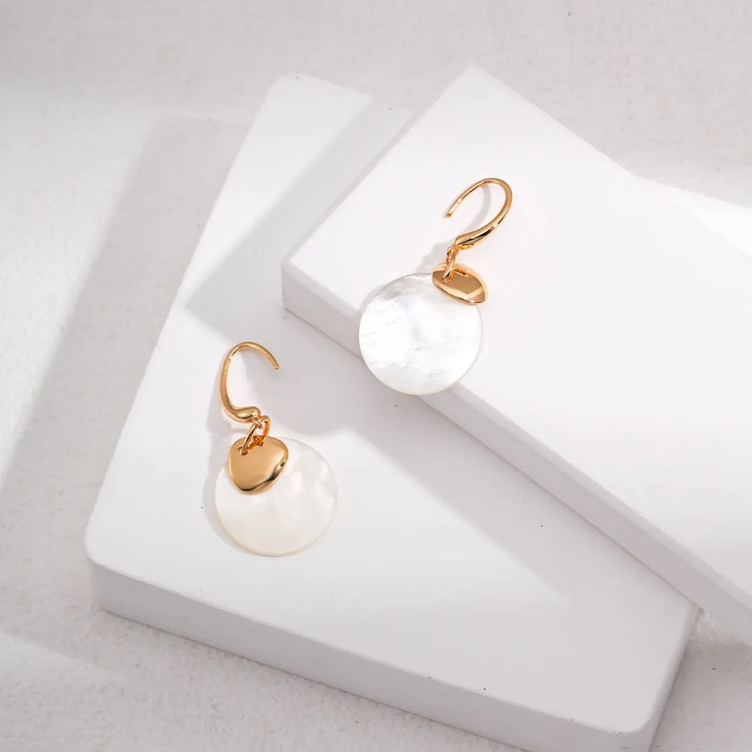 Mother-of-pearl Earrings: Ethereal Elegance