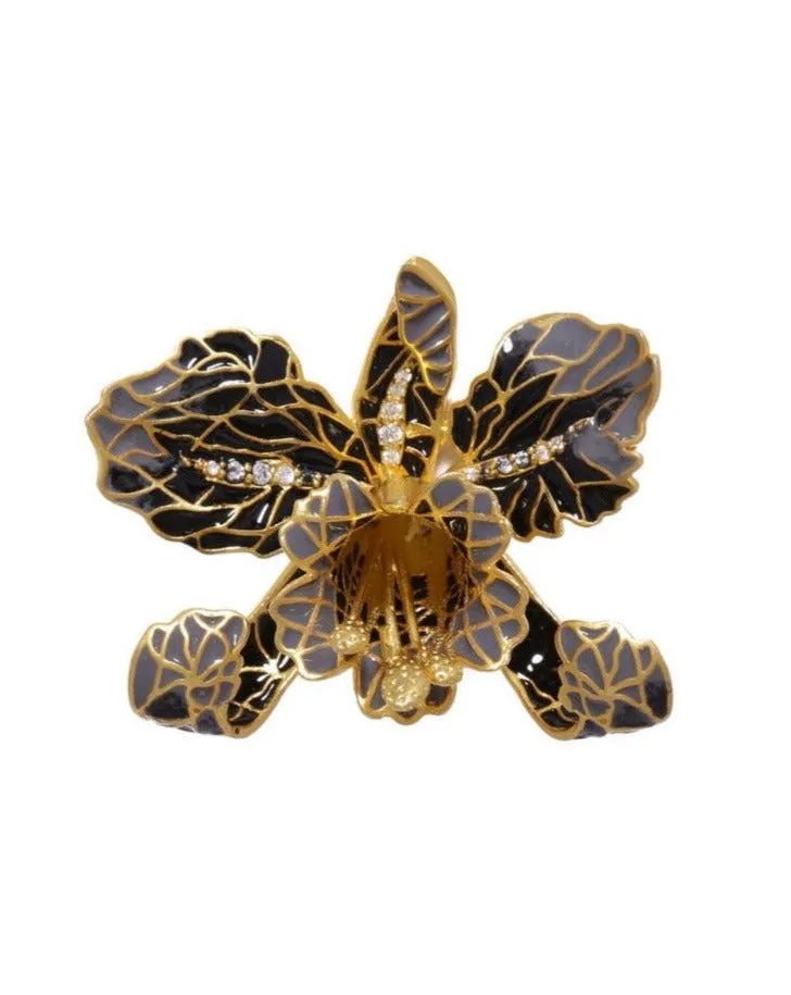 Orchid Brooch